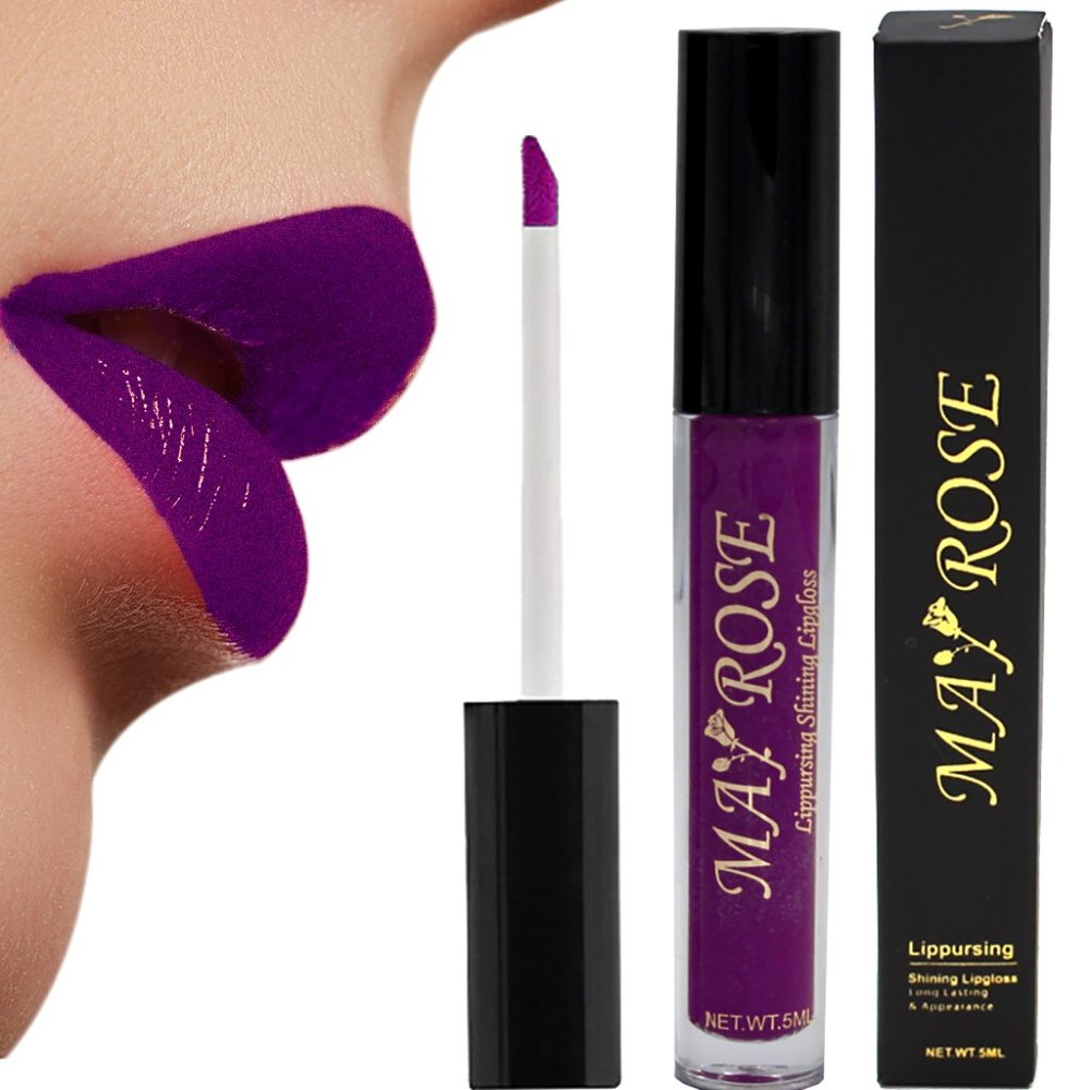 6 pcs Lip Gloss Glitter Long lasting